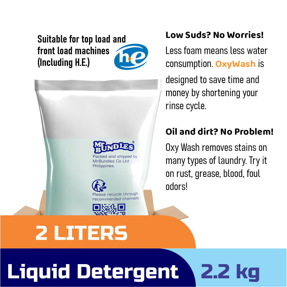 OXY Wash Detergent in Refill Pack (2 KG)